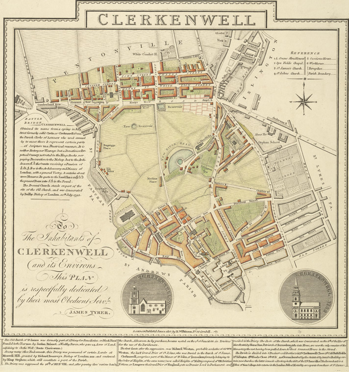 PLAN Clerkenwell Tyrer James 1805 Wikipedia.jpg