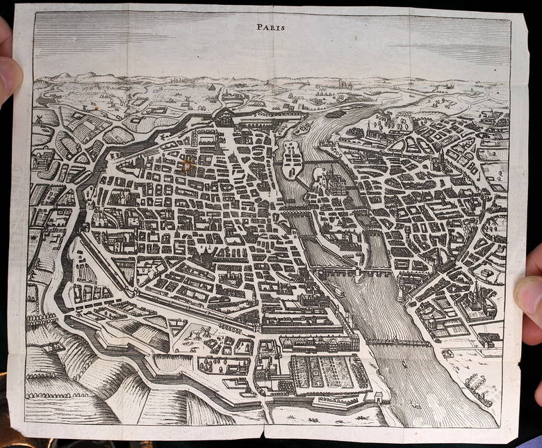 thumbnail "'Paris', F.S. d’Alquie, Les Delices de la France (Leiden, 1685)
